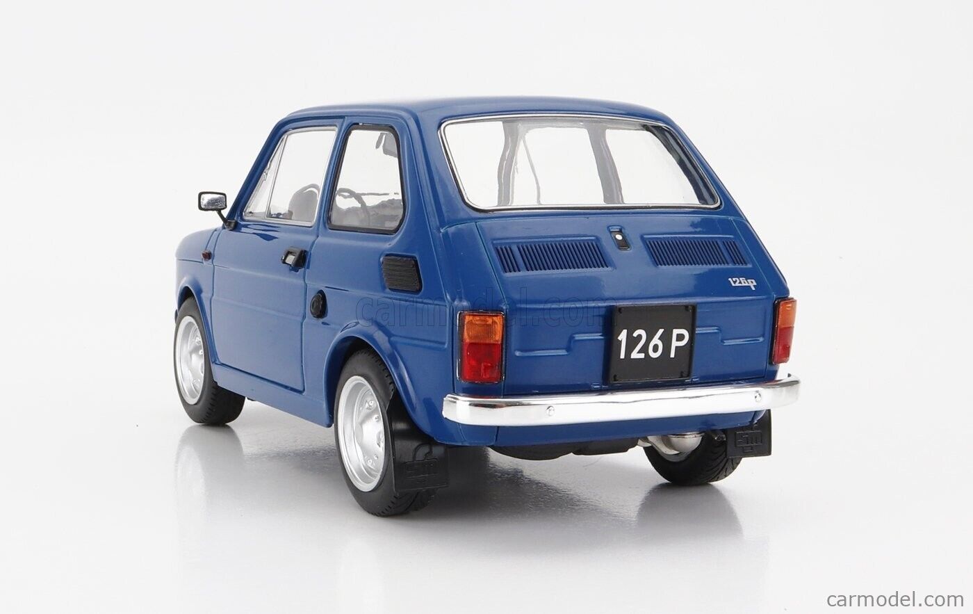 Fiat 126P 126 P 126 p Dark Blue Blu 1972 Modelcar Group MCG 1:18 Nuovo 1/18