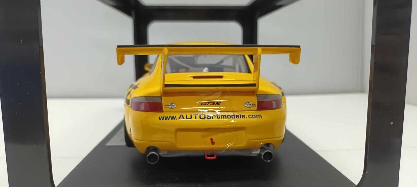 Porsche 911 996 GT3R Cup Giallo Yellow Autoart 1:18 Usato + Box Limited Edition