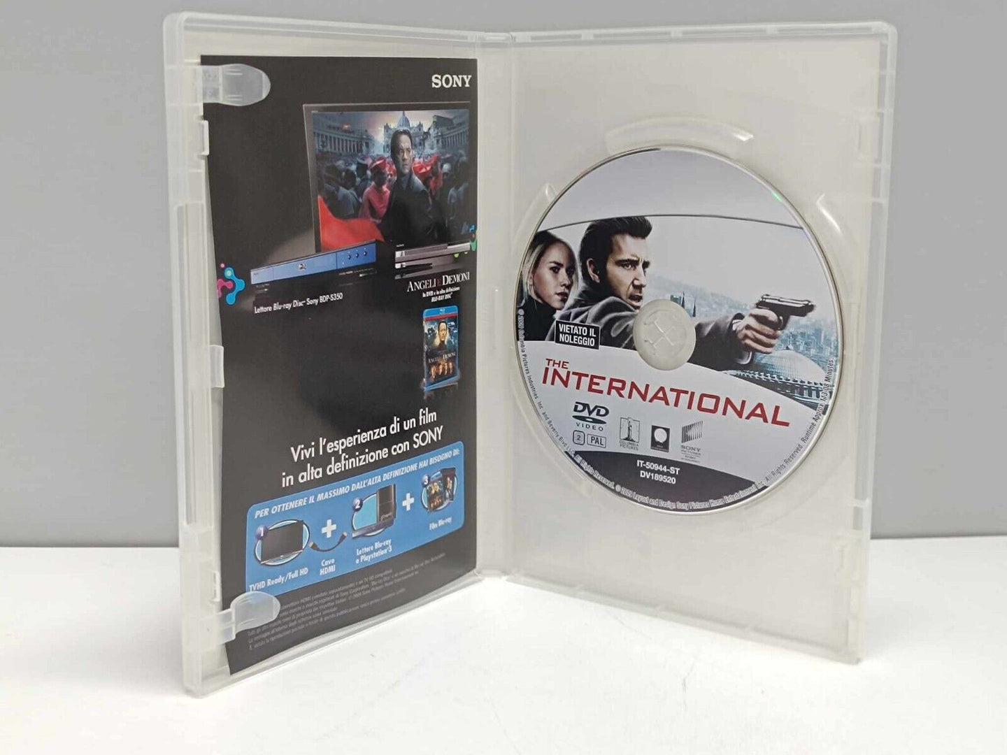 The International Film DVD Italiano Usato Ita Naomi Watts