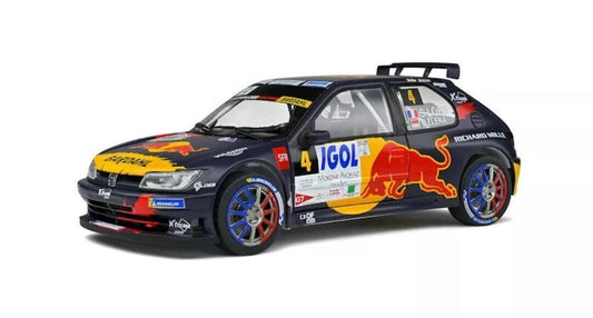 Peugeot 306 Maxi Rally Du Mont Blanc 2021 Loeb / Elena #4 Solido 1:18 Nuovo 1/18