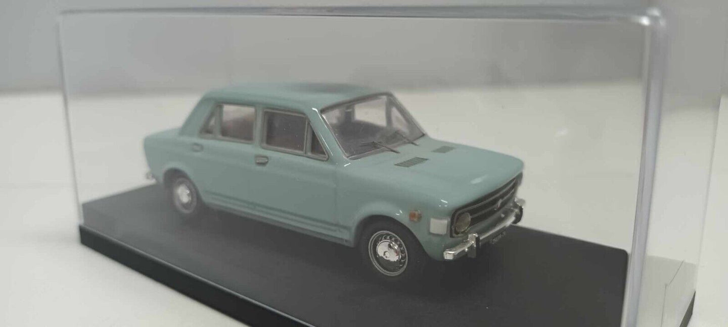 Fiat 128 - 1969 Quattro Porte Rio 1:43 Azzurro Usato + Teca + Box