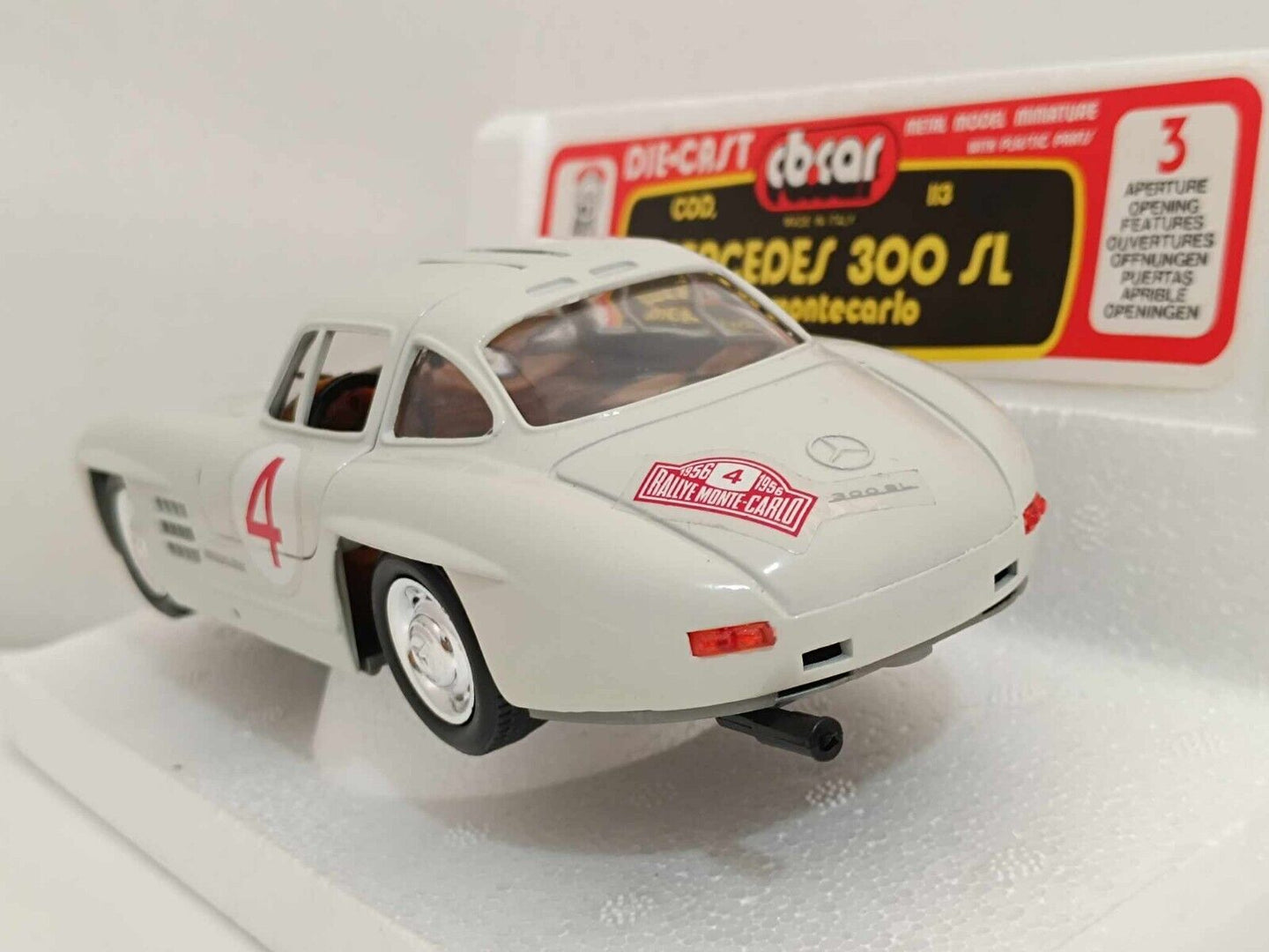 Mercedes 300 SL 54 Rally Montecarlo (1956) - CB.CAR 1:24 Vintage GM Shop 