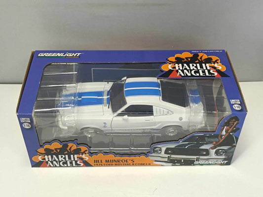 Ford Mustang II Cobra II 1976 Jill Munroe's - Charlie's Angels - Greenlight 1:18
