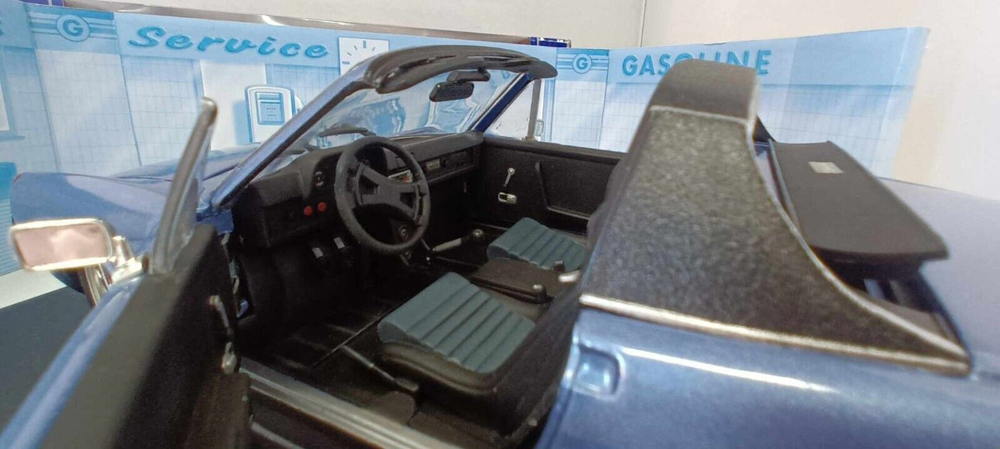 VW Porsche 914/6 Revell 1/18 Blu Metallizzato Blue Usato + Box Rara Very Rare