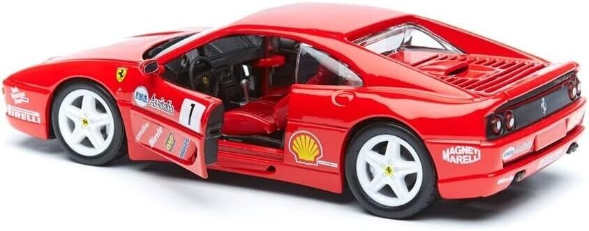 Ferrari 355 Challenge Red Rosso Burago Bburago 1:24 Nuovo