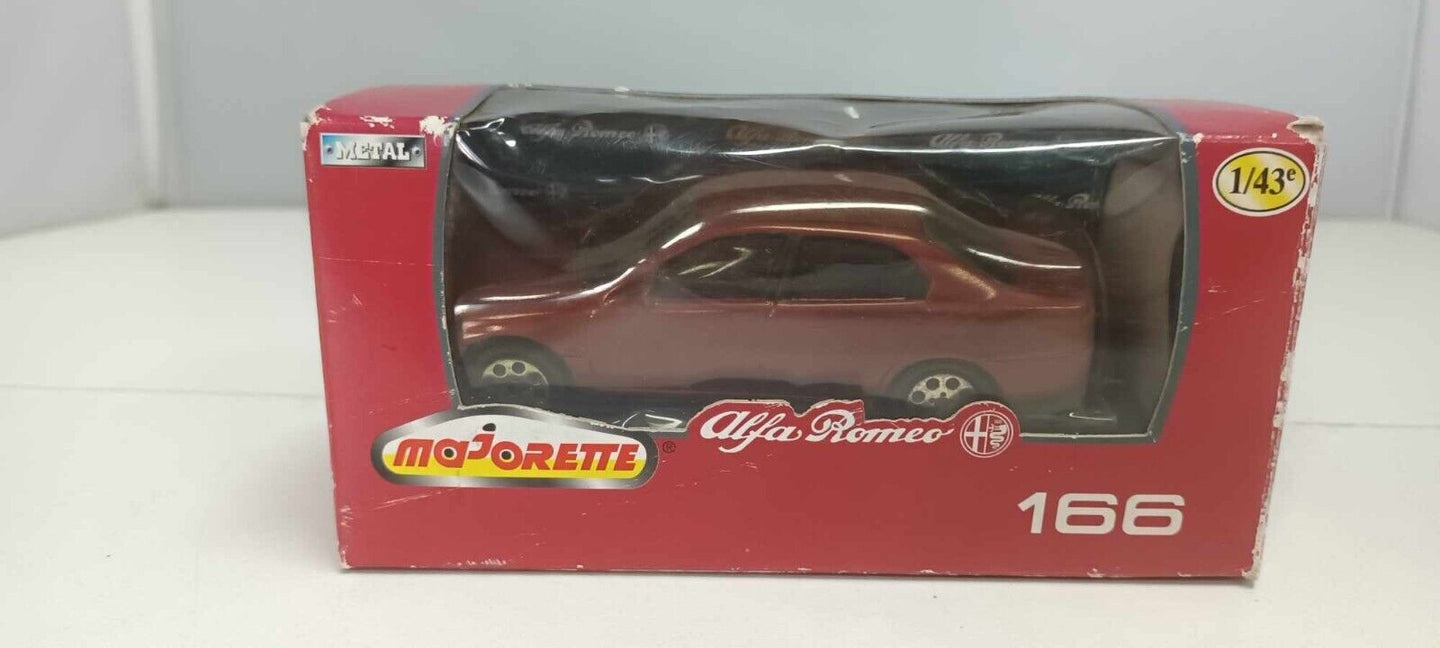 Alfa Romeo 166 Bordeaux Majorette 1:43 Usato + Box