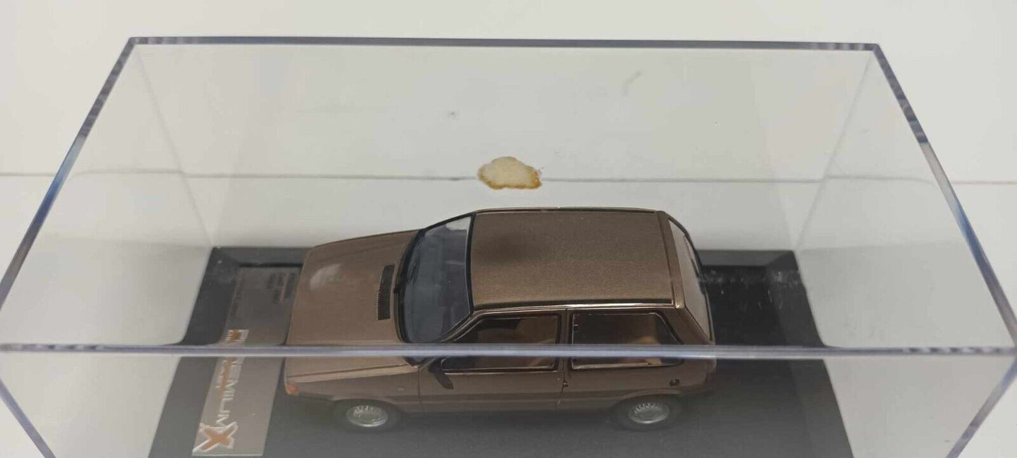 Fiat Uno 1983 Premium X Limited Edition 1:43 Champagne Usato + Teca