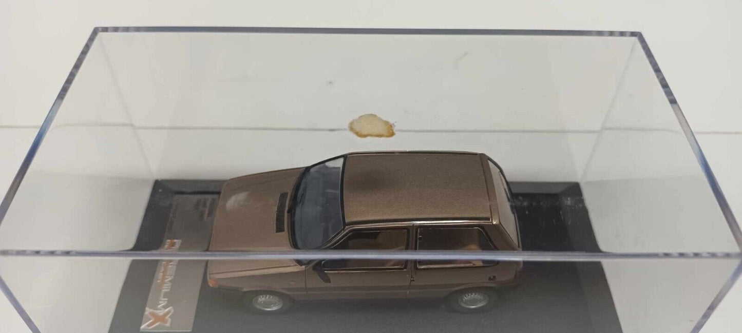 Fiat Uno 1983 Premium X Limited Edition 1:43 Champagne Usato + Teca