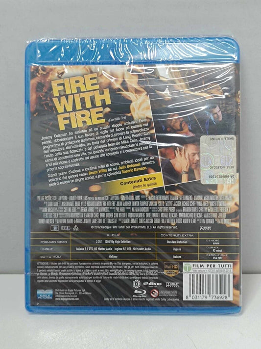 Fire With Fire Film Bluray Blu-ray Nuovo Italiano Bruce Willis