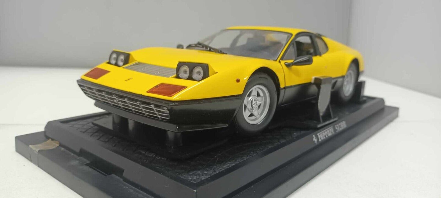 Ferrari 512BB 512 BB Giallo Yellow Kyosho 1:18 Usato + Box 1/18