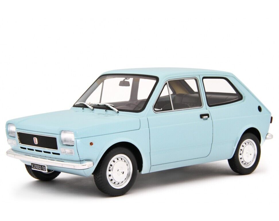 Fiat 127 Prima 1° Serie 1971 Blue Clair Azzurro Laudoracing 1:18 Nuovo Limitata