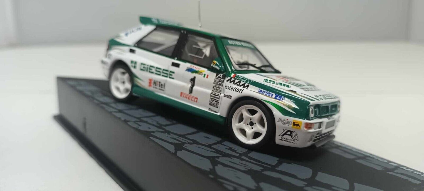 Lancia Delta HF Integrale Il Ciocchetto 1993 Fiorio - Rancati Edicola 1:43 Usato