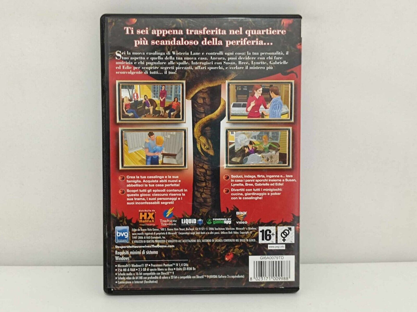 Gioco Computer Desperate Housewives - Il Videogioco PC CD GM Shop