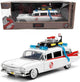 Ghostbusters Car Ecto-1 Auto Film Jada Hollywood Rides 1:24 Nuovo 1/24