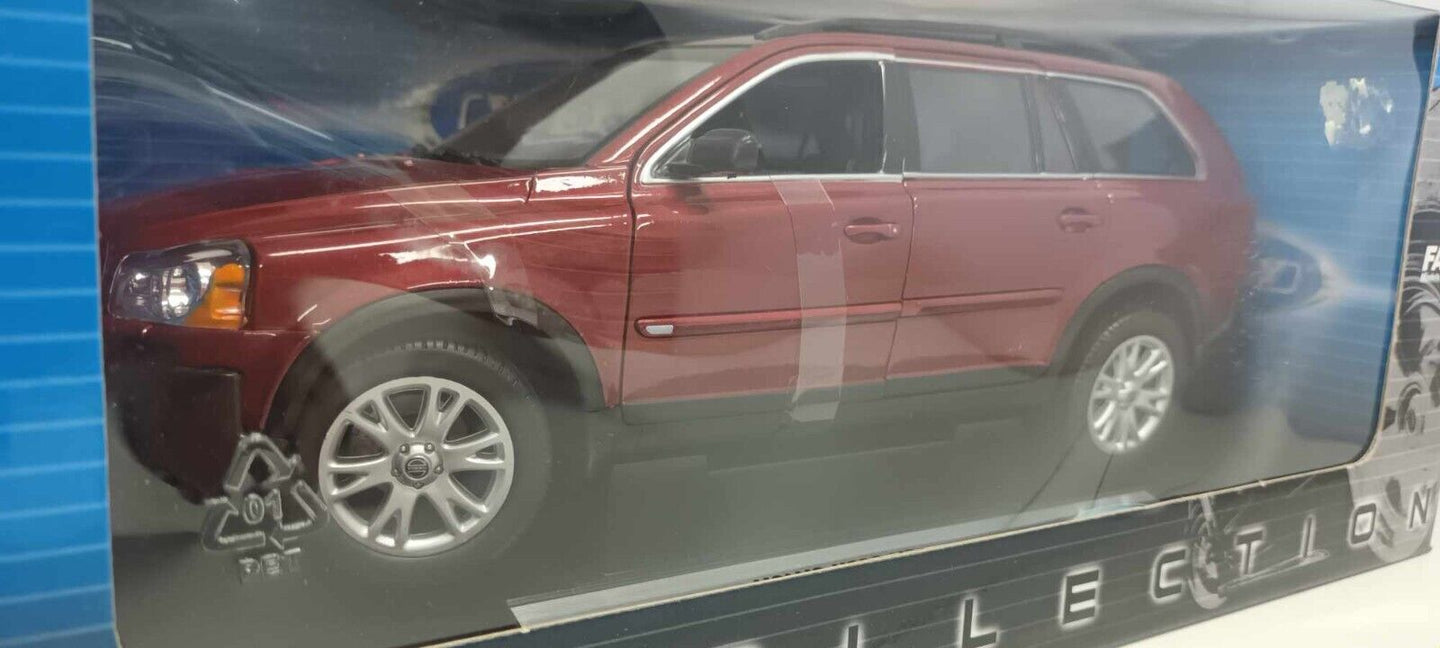 Volvo XC90 V8 - 4x4 - 2004 Welly 1:18 Bordeaux Metallizzato Nuovo