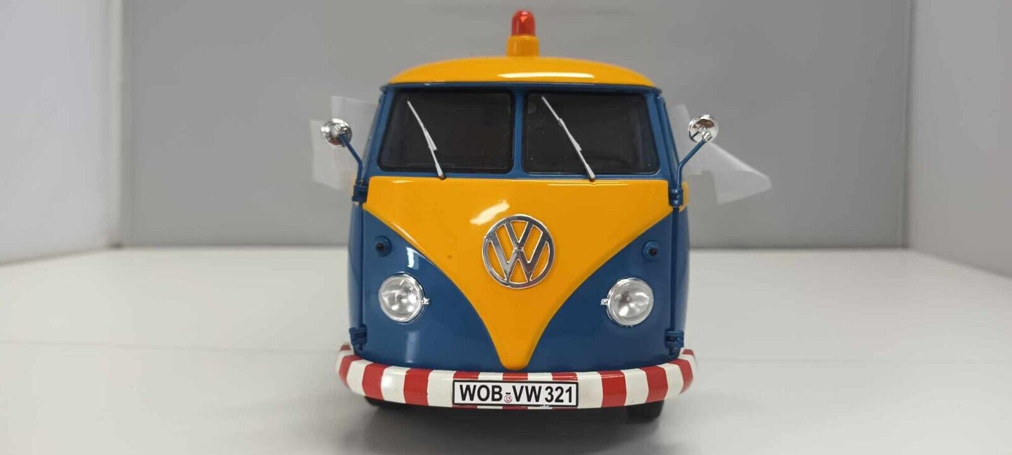 Volkswagen T1 b Kastenwagen VW-Kundendienst Servizio Clienti Schuco 1:18 Usato