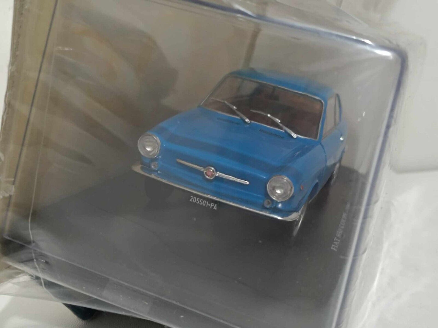 Fiat 850 Coupé 1965 Edicola Auto Vintage + Fascicolo 1:24 Blu GM Shop