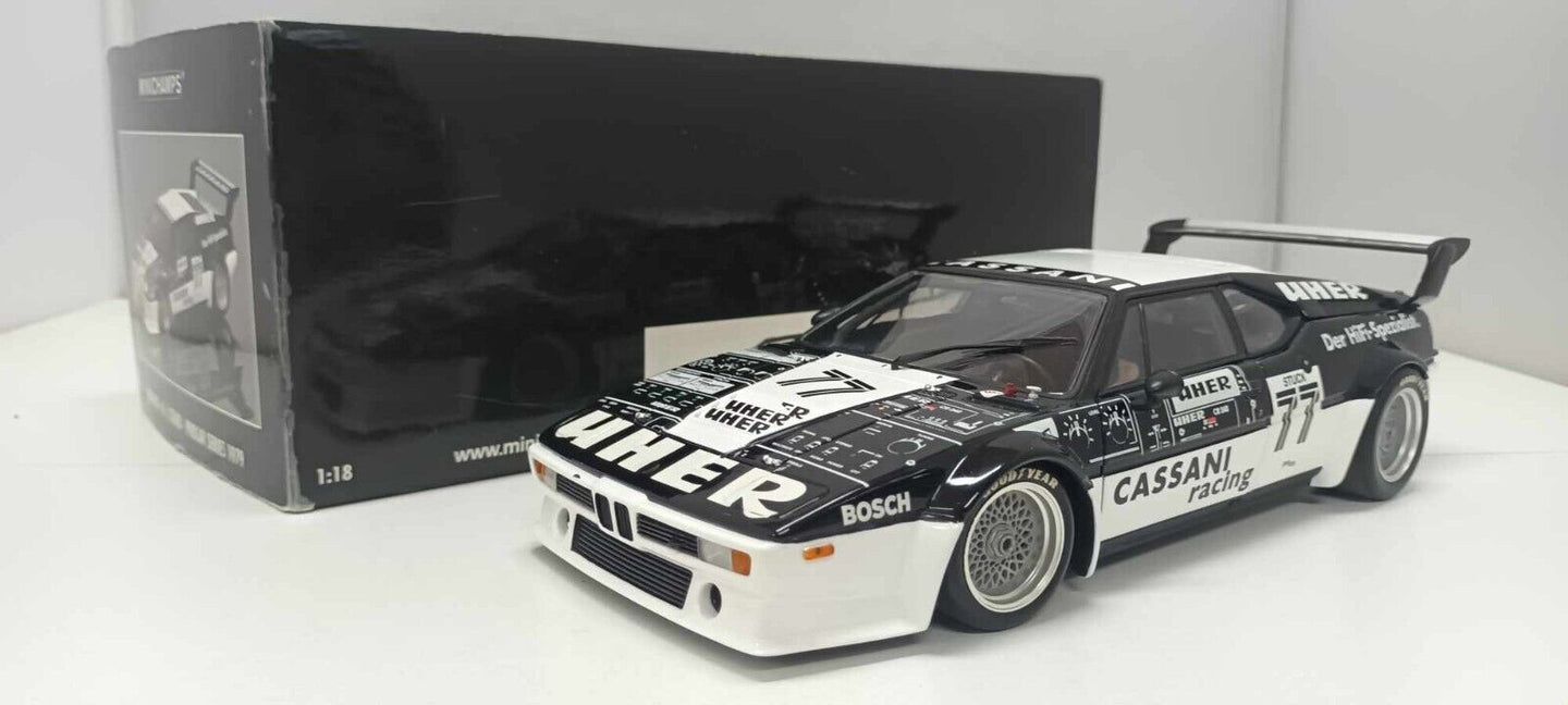 BMW M1 H. - J. Stuck Procar Series Cassani 1979 Minichamps 1:18 Usato + Box 1/18