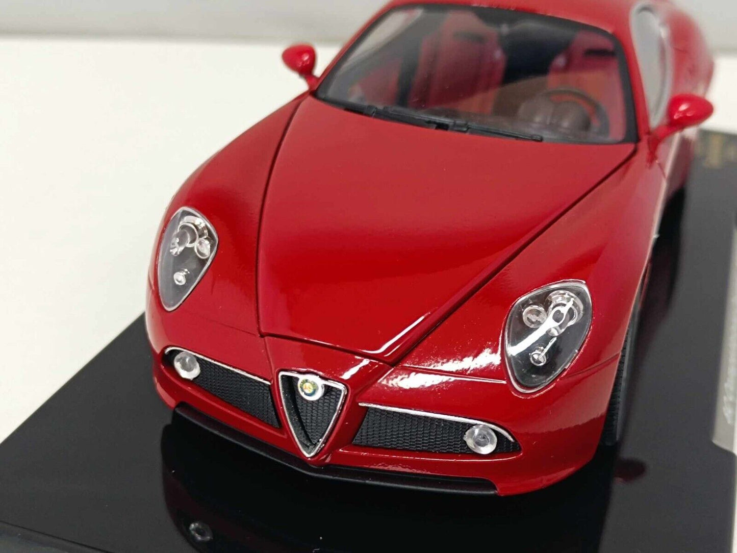 Alfa Romeo 8c Competizione Coupé 2008 Edicola Centenario 1:24 Usato + Teca
