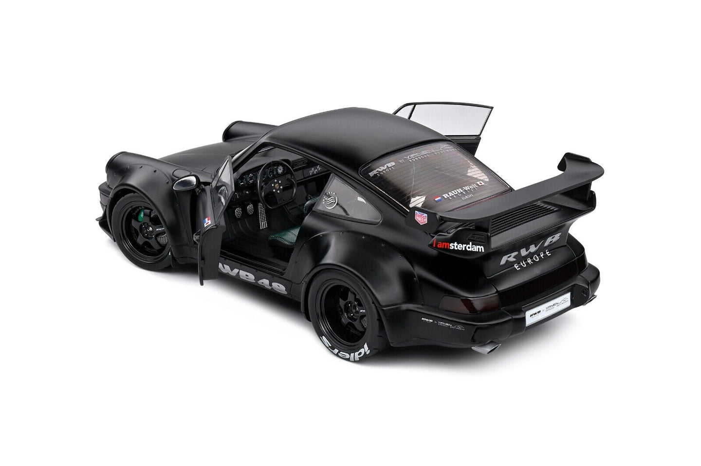 Porsche RWB Kit Darth Vader 2022 Nero Black Solido 1:18 Nuovo 1/18