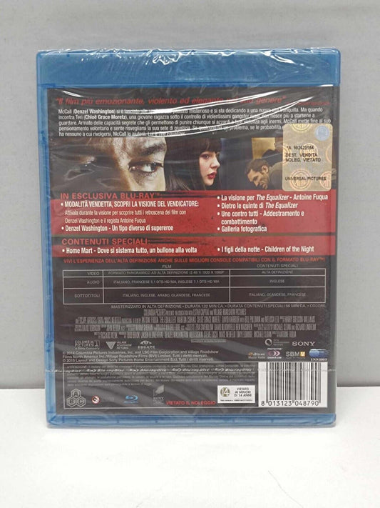 The Equalizer - Il Vendicatore Film Blueray Blu-Ray Italiano Nuovo Imballato