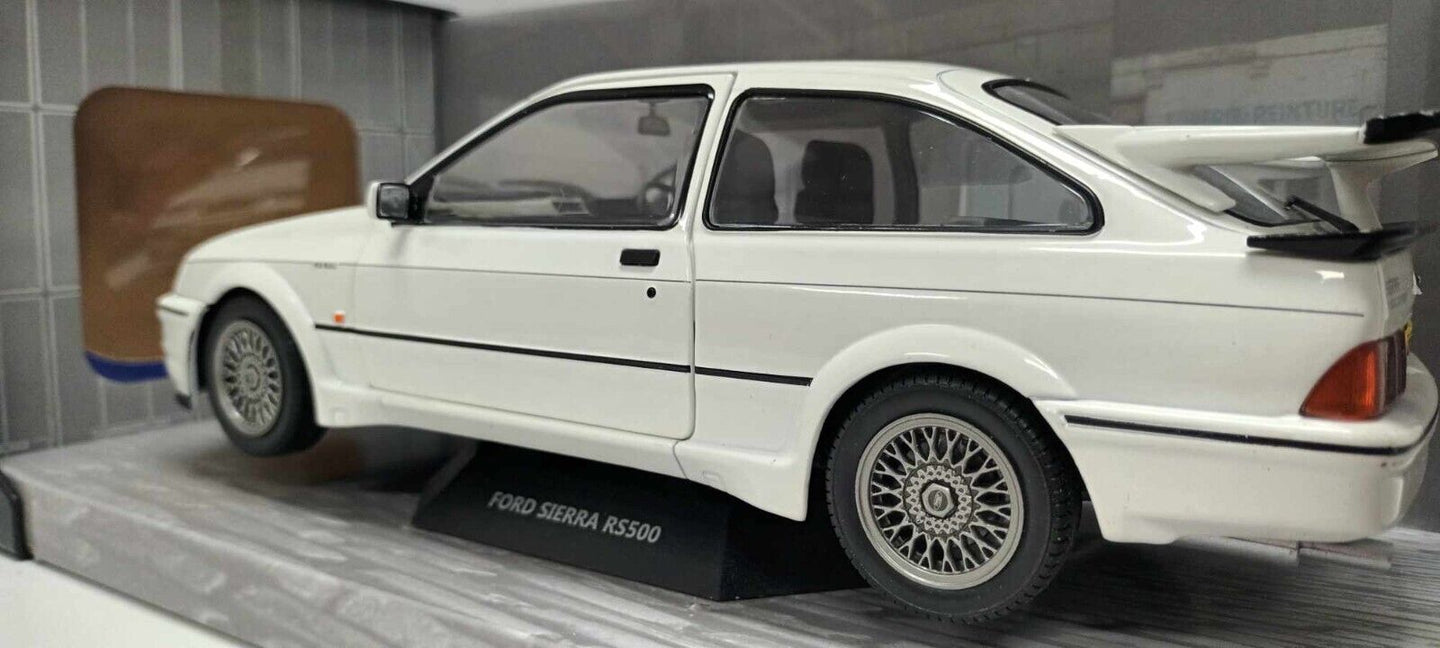 Ford Sierra RS500 1987 Bianco Solido 1:18 S1806104 Usato + Box GM Shop