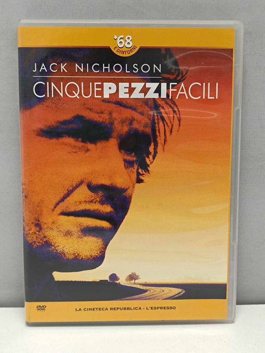 Cinque Pezzi Facili Film DVD Italiano Jack Nicholson Ita Usato