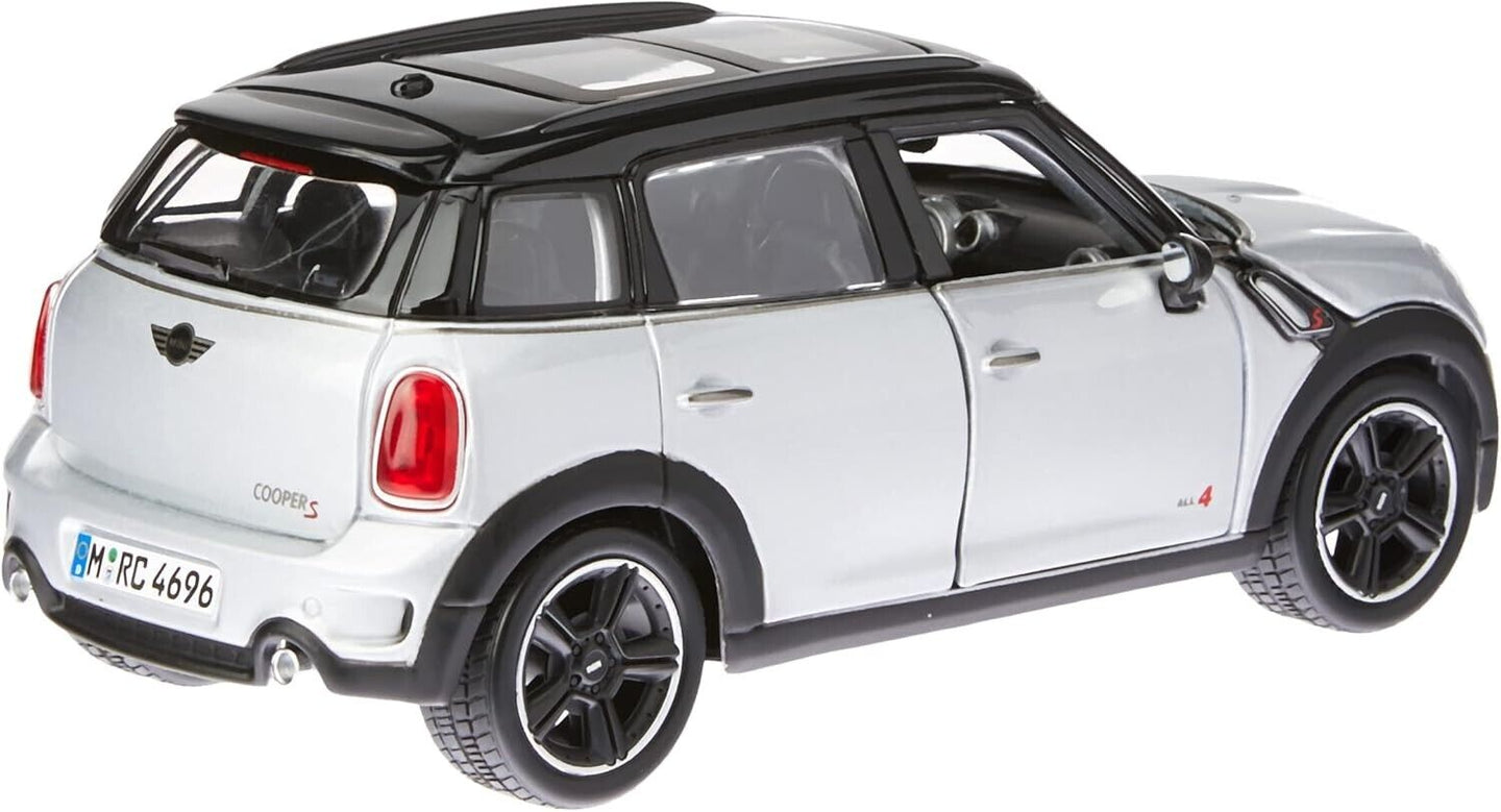 Mini Countryman Silver Black Maisto 1:24 Nuovo 1/24