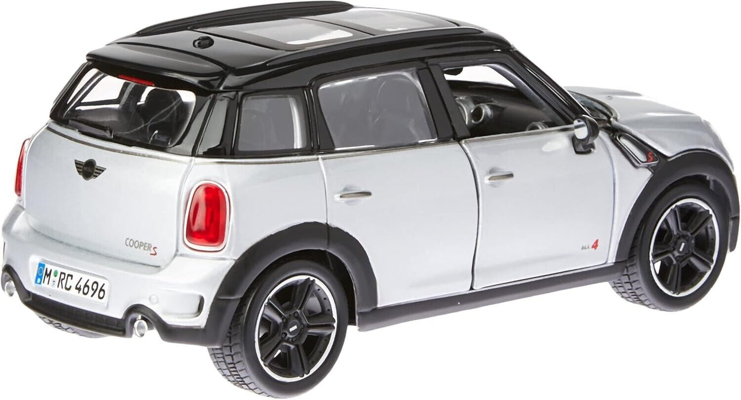 Mini Countryman Silver Black Maisto 1:24 Nuovo 1/24
