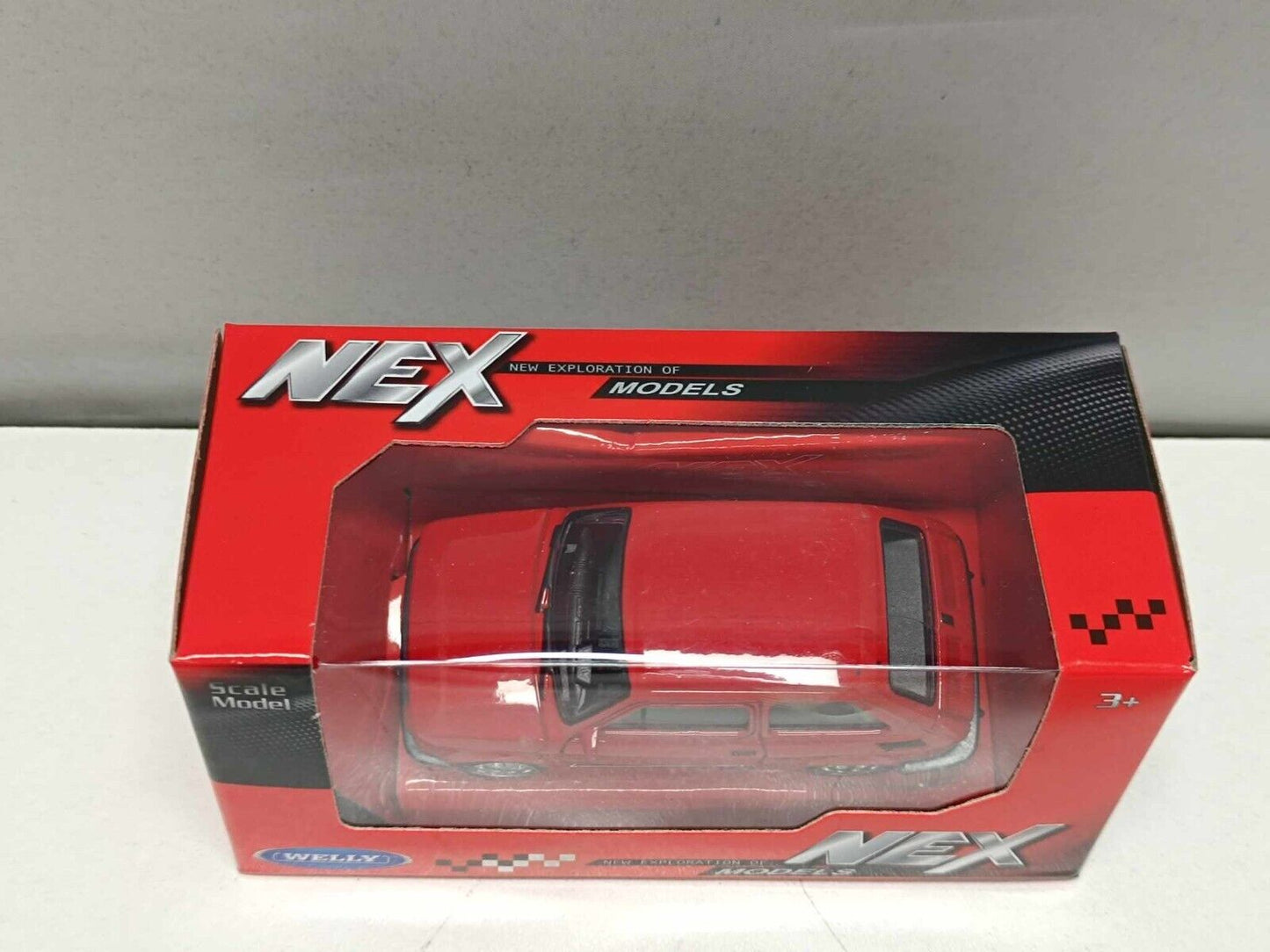 Fiat 126 - 1980 Red Rosso Welly Nex 1:43  Modellino Auto Nuovo