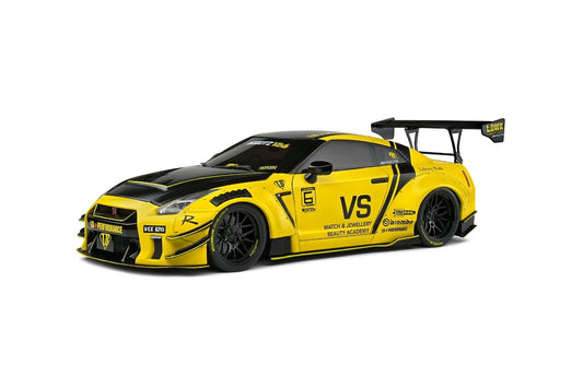 Nissan GTR R35 LB Liberty Walk Type 2 - 2020 Yellow Giallo Solido 1:18 Nuovo