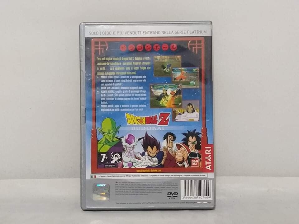Dragonball Z Budokai PS2 Platinum PAL Ita Videogioco GM Shop
