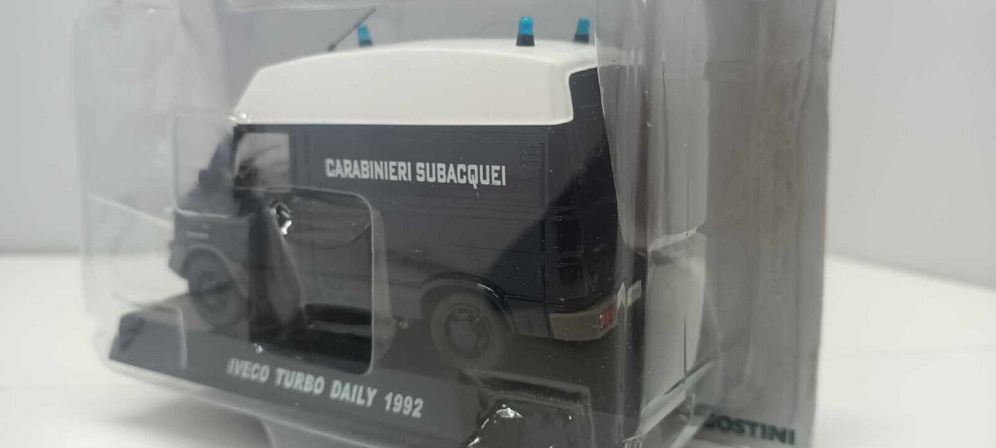 Iveco Turbo Daily 1992 Carabinieri Subacquei Edicola Deagostini 1:43 Usato