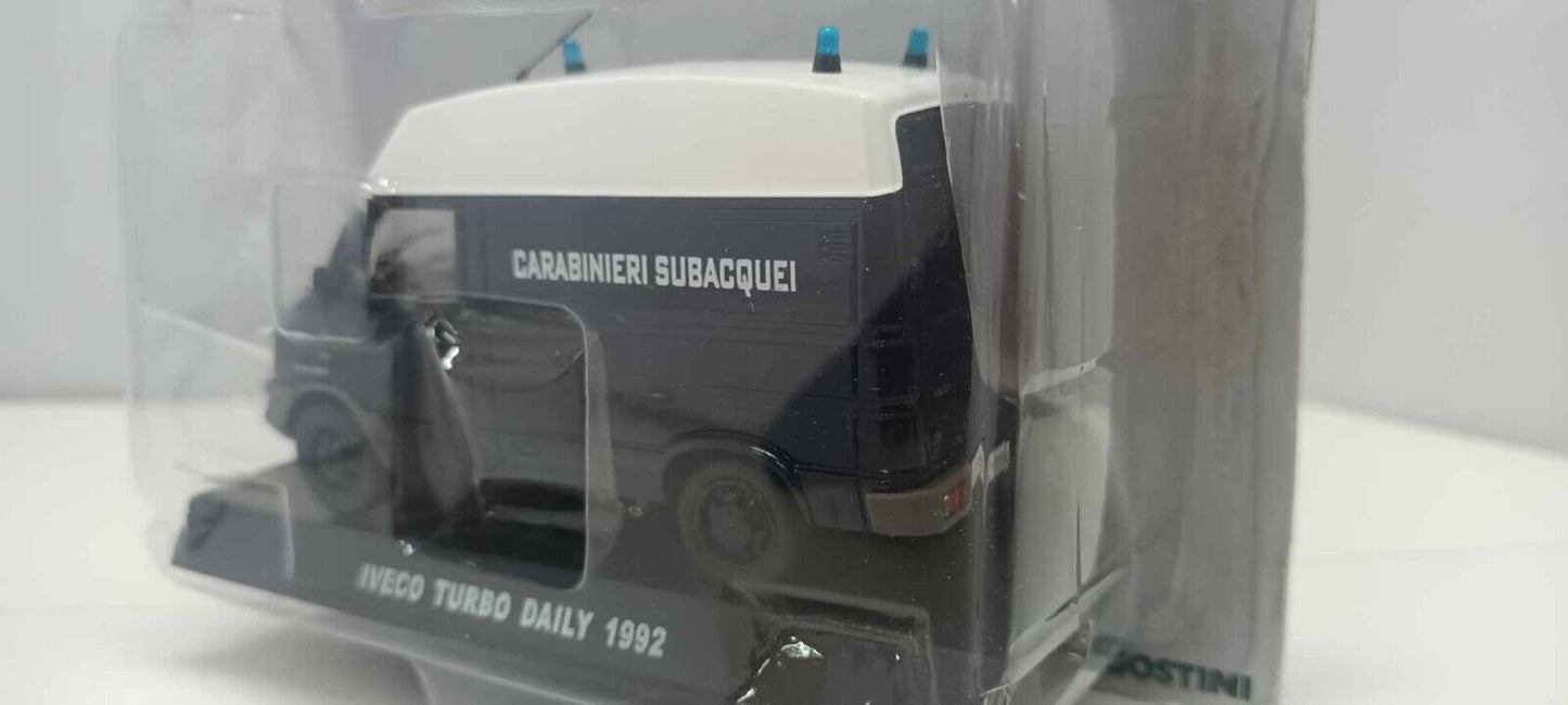Iveco Turbo Daily 1992 Carabinieri Subacquei Edicola Deagostini 1:43 Usato
