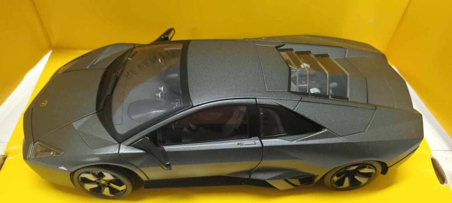 Lamborghini Reventon Mondo Motors 1:18 Usato Grigio Scuro Dark Grey 1/18
