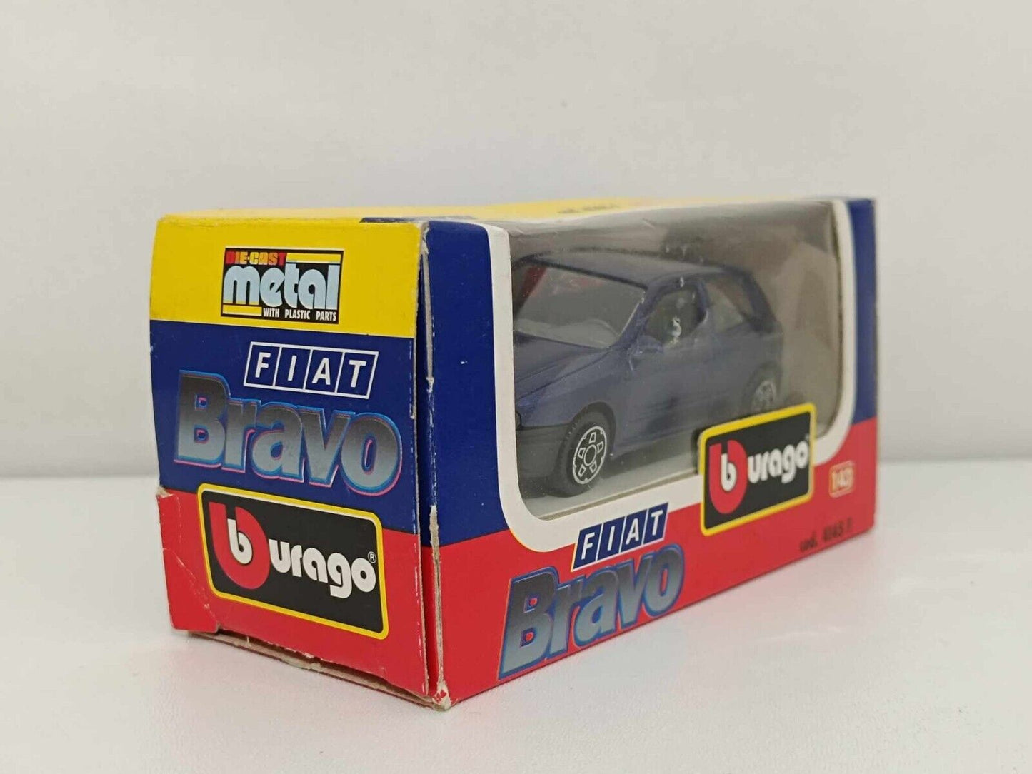 Fiat Bravo (Blu Met) - Burago 1:43 GM Shop