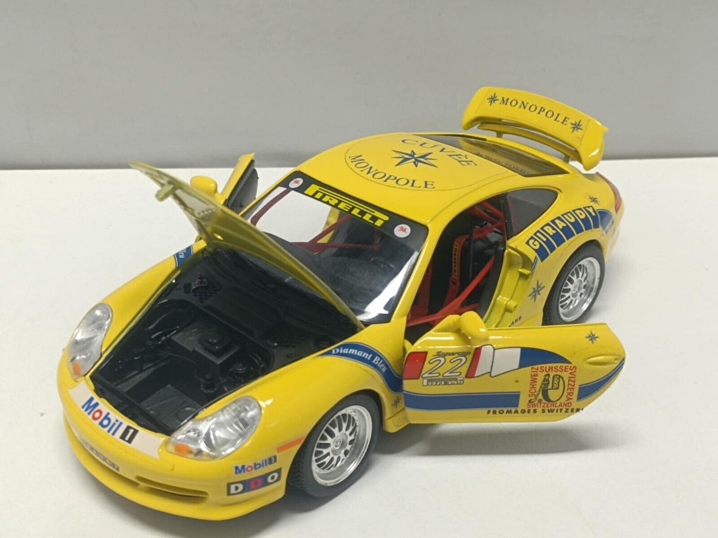 Porsche 911 GT3 CUP #22 - Burago 1:18 Usato + Box Made in Italy 1/18