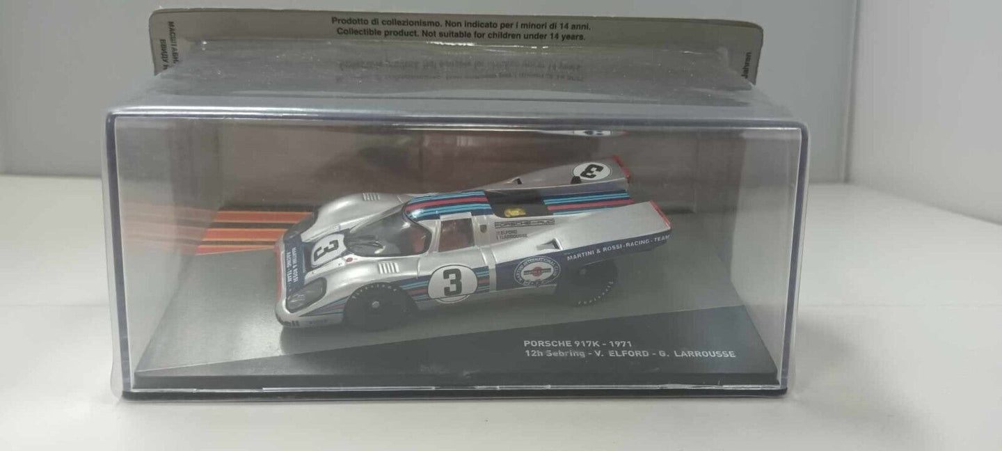 Porsche 917K - 1971 12h Sebring #3 V. Elford/ G. Larrousse Edicola 1:43
