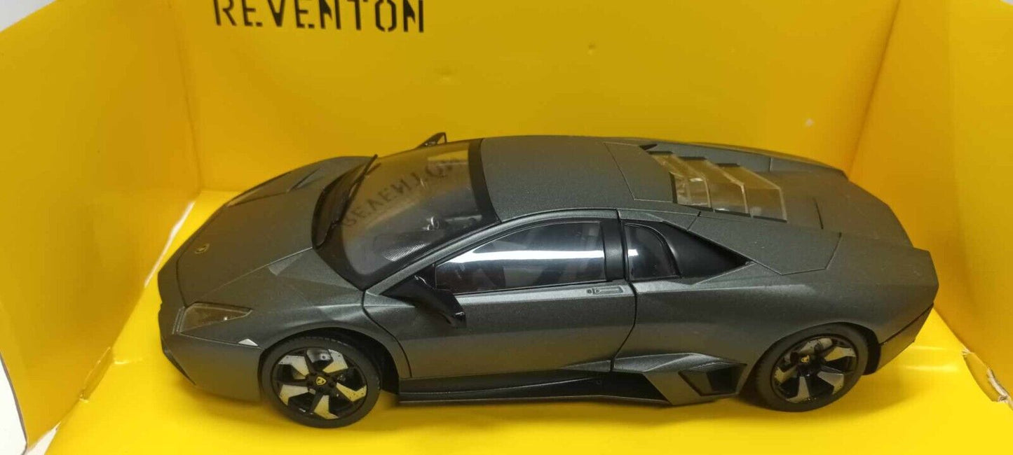 Lamborghini Reventon Mondo Motors 1:18 Usato Grigio Scuro Dark Grey 1/18