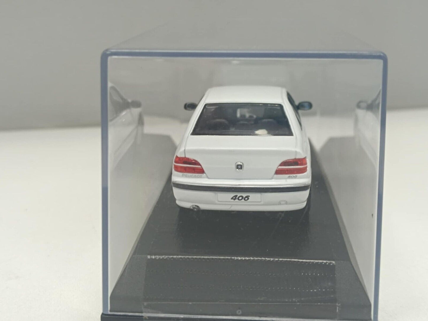 Peugeot 406 Banquise White Bianco 2003 Norev 1:43 Usato + Box Rare Rara 474604