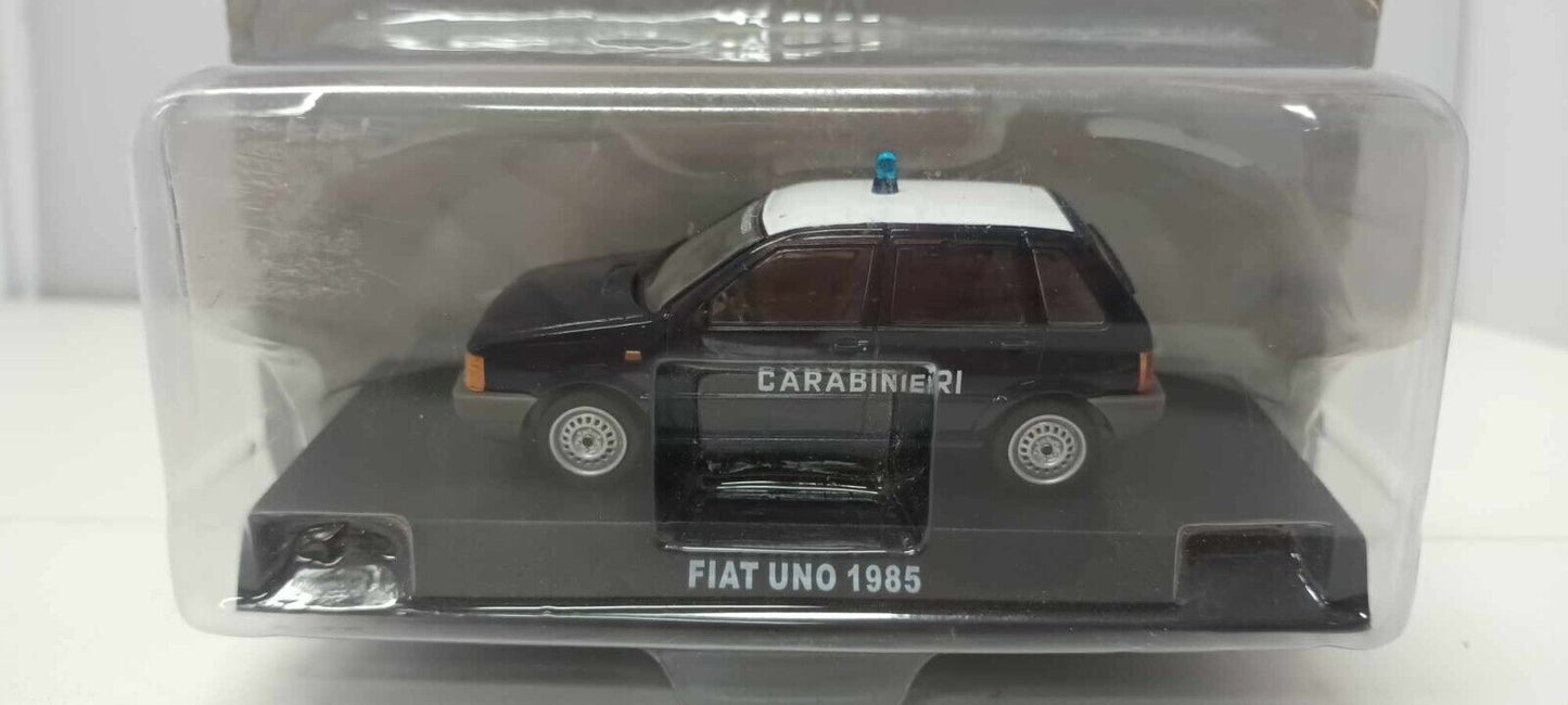 Fiat Uno 1985 Carabinieri Police Edicola 1:43 Usato +Blister