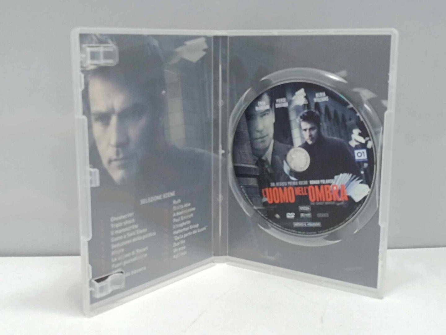 L'uomo Nell'Ombra Film DVD Italiano Usato Ita Pierce Brosnan Roman Polanski