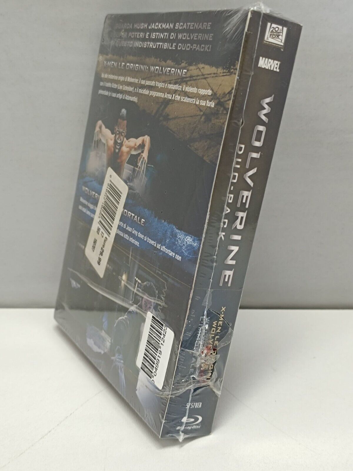 Wolverine Duo Pack X-Men Le Origini Film Bluray Italiano Ita Nuovo
