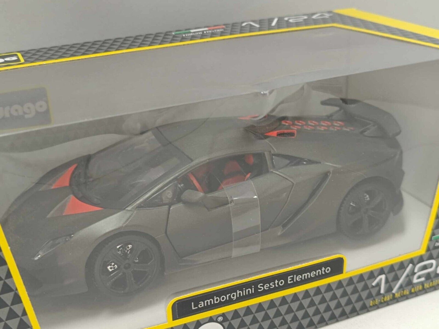 Lamborghini Sesto Elemento - Burago 1:24 Nuovo
