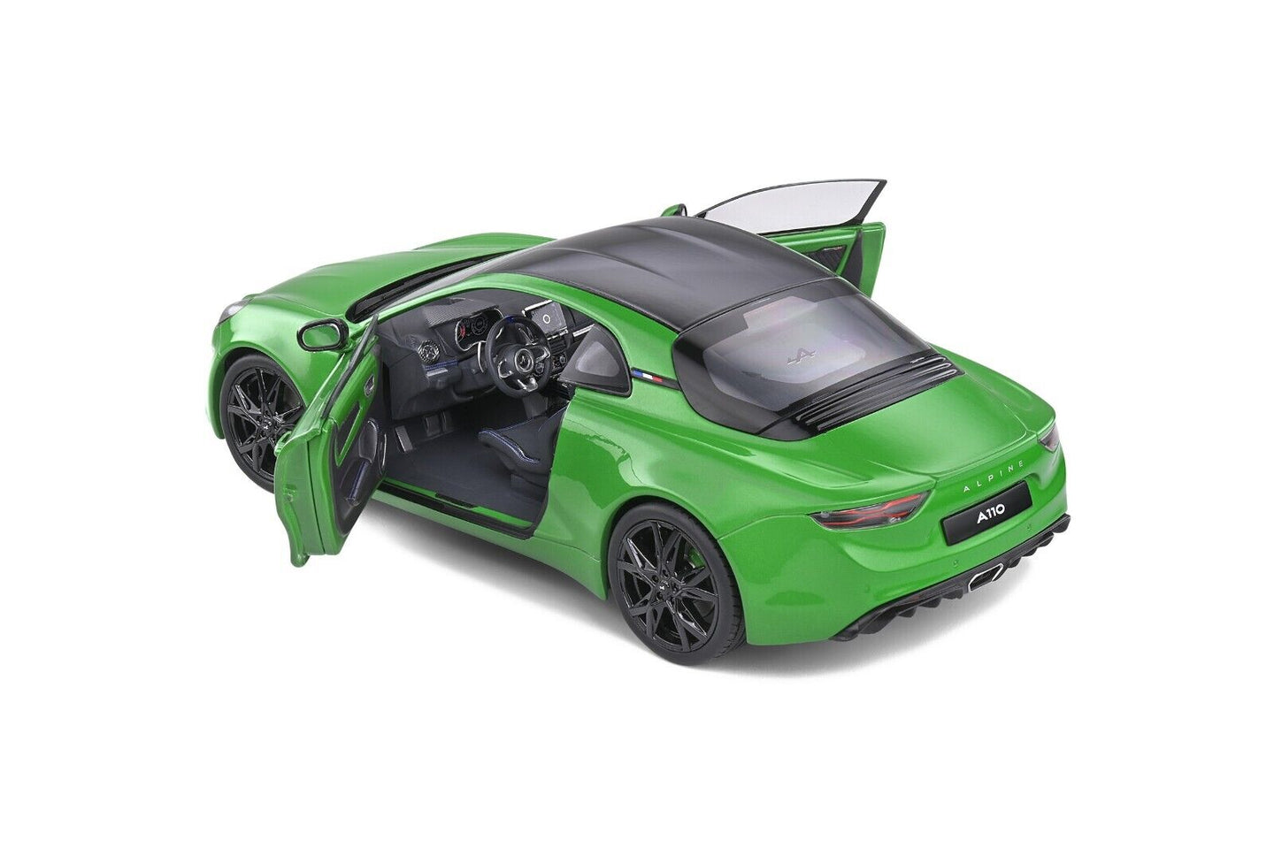 Renault Alpine A110 Pure Vert Jardin Verde Green 2021 Solido 1:18 Nuovo