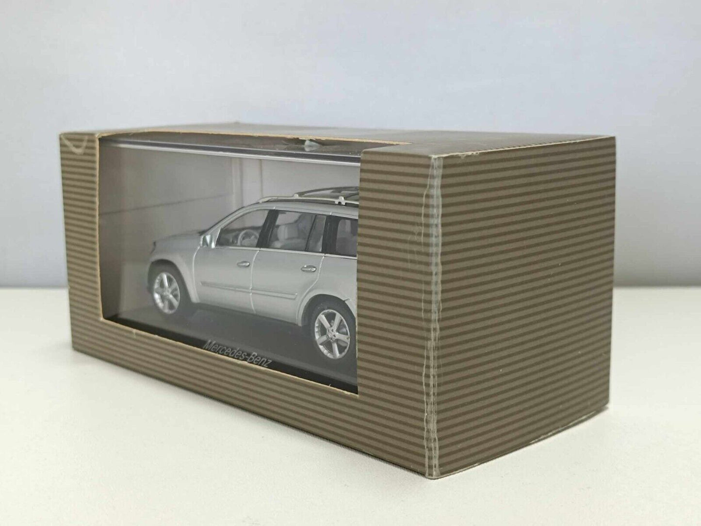 Mercedes-Benz Classe GL GL-Klasse Minichamps 1:43 Iridium Silver Usato GM Shop