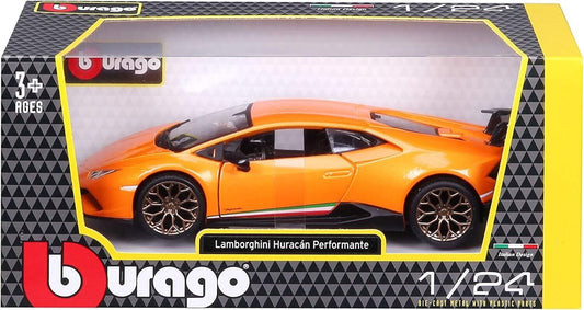 Lamborghini Huracan Performante Arancione Orange Burago Bburago 1:24 Nuovo 1/24