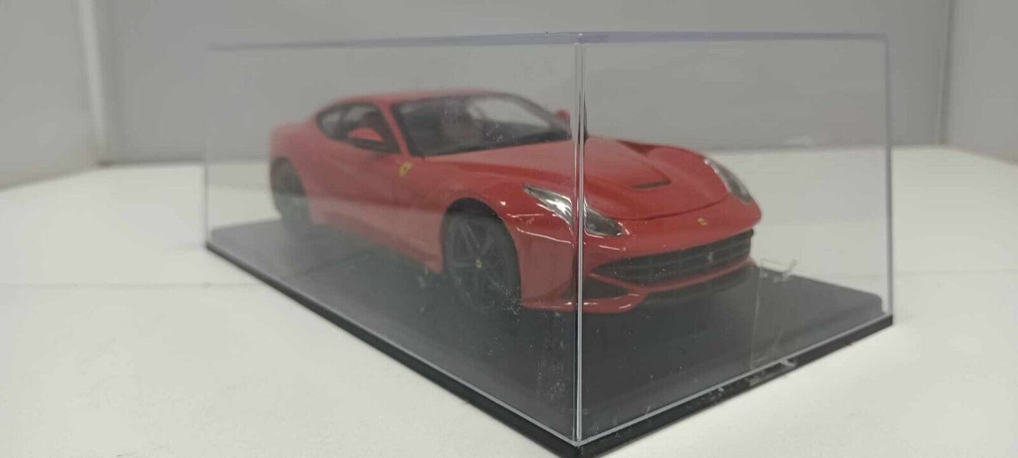 Ferrari F12 Berlinetta 2012 Edicola Burago 1:24 Rosso Red Usato + Teca