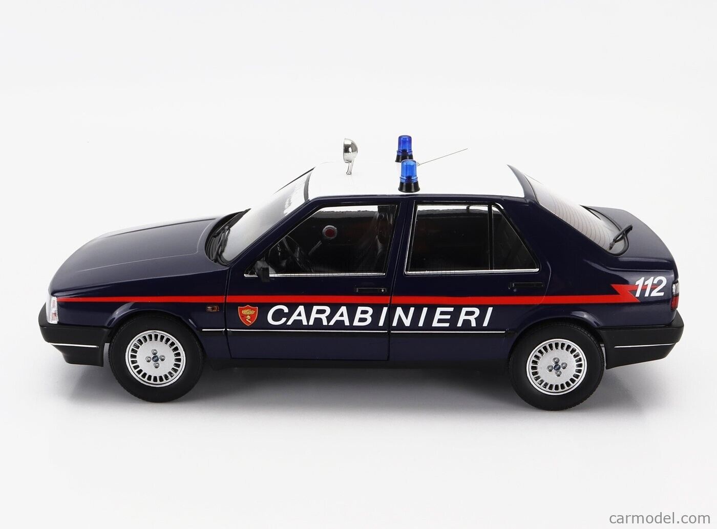 Fiat Croma 2.0 Turbo IE Carabinieri Police 1988 Mitica 1:18 Nuovo 1/18