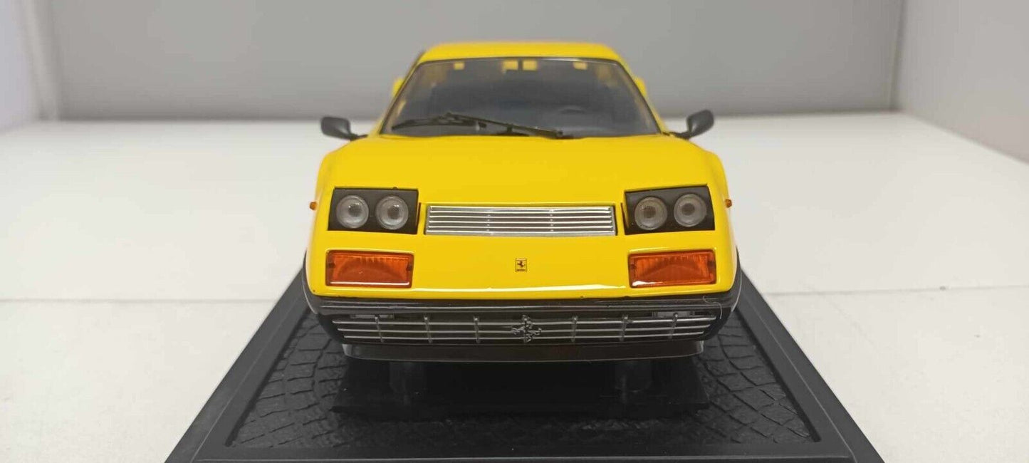 Ferrari 512BB 512 BB Giallo Yellow Kyosho 1:18 Usato + Box 1/18